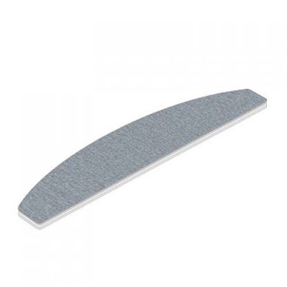 Picture of Пилка лодочка "Super Nail" #100/180, зебра