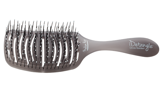 Изображение Щетка массажная, iDetangle, Medium Hair, изогнутая
