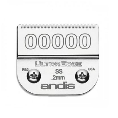 Изображение "Andis" (лезвие, UltraEdge® Detachable Blade, Size 0.2мм., 00000)