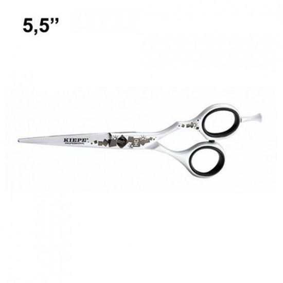 Изображение Ножницы парикмахерские "KIEPE professional" ("HD white", №5.50", прямые)